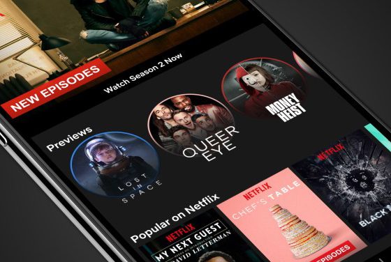Netflix lança modo Stories